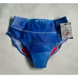 Baleaf Women's Upf + 50 +3D Padded Digital Printed   Small  Cycling underwear